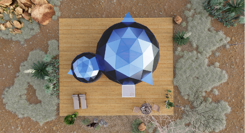 双体星空房（双子星）